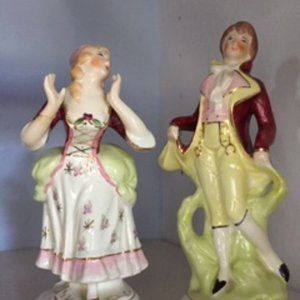 English porcelain Dancers